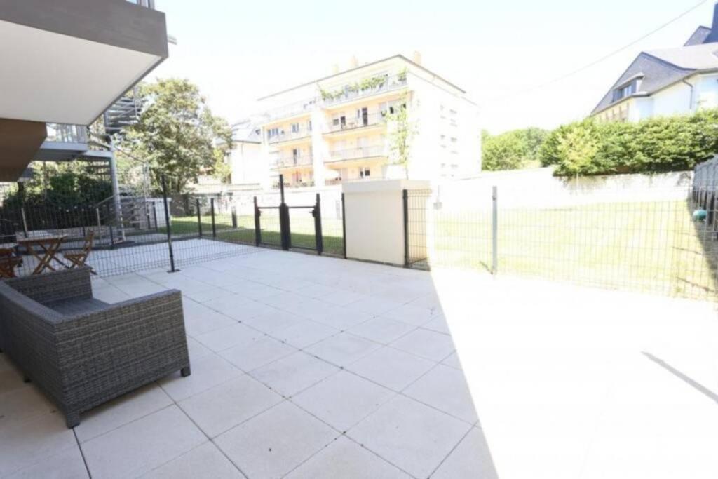 Large Family Retro Flat In City Center- Large Terrace & Garden View, Free Parking Люксембург Экстерьер фото